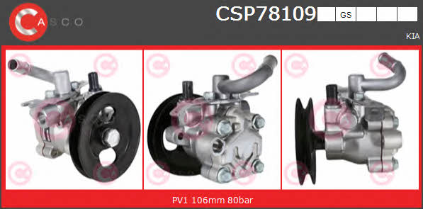 Casco CSP78109GS Hydraulic Pump, steering system CSP78109GS