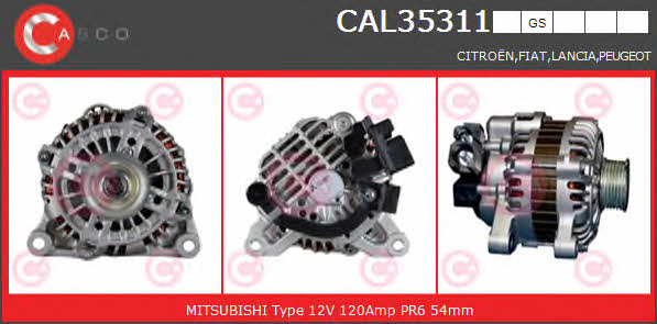 Casco CAL35311GS Alternator CAL35311GS