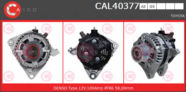 Casco CAL40377GS Alternator CAL40377GS