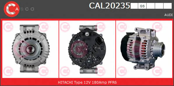 Casco CAL20235GS Alternator CAL20235GS