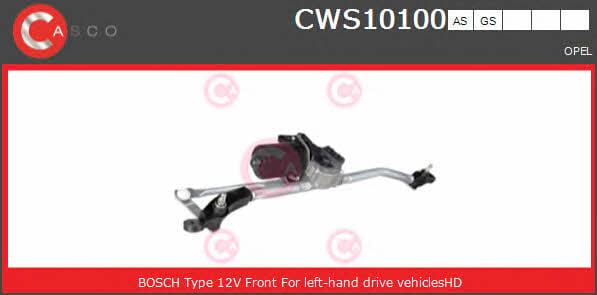 Casco CWS10100AS Window Wiper System CWS10100AS