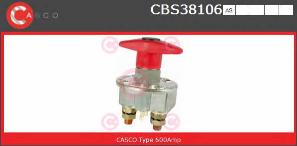 Casco CBS38106AS Main Switch, battery CBS38106AS