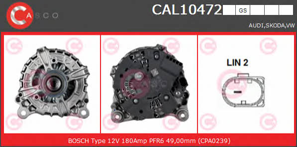 CAL10472GS Casco Alternator