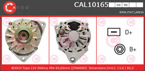 Casco CAL10165RS Alternator CAL10165RS