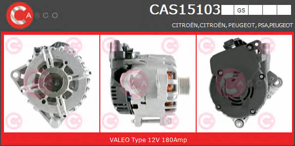 Casco CAS15103GS Alternator CAS15103GS
