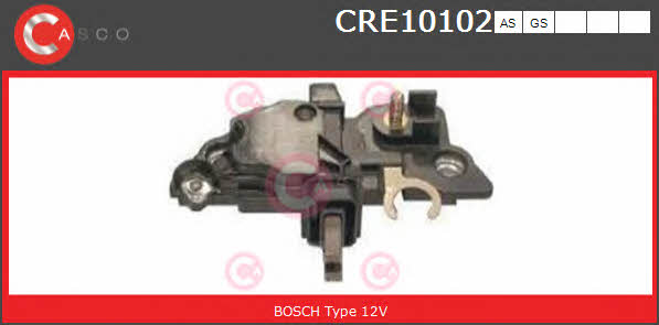 Casco CRE10102AS Alternator Regulator CRE10102AS