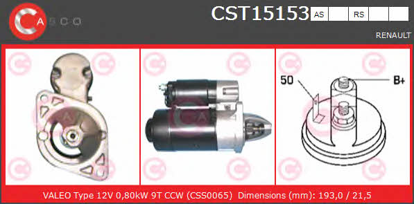 Casco CST15153RS Starter CST15153RS