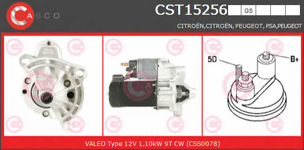 Casco CST15256GS Starter CST15256GS