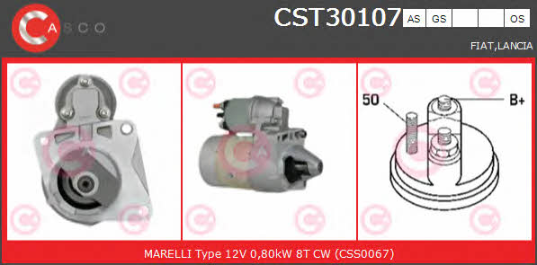 Casco CST30107GS Starter CST30107GS