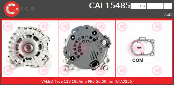 Casco CAL15485GS Alternator CAL15485GS