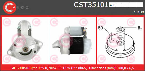 Casco CST35101AS Starter CST35101AS