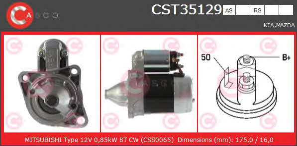 Casco CST35129AS Starter CST35129AS