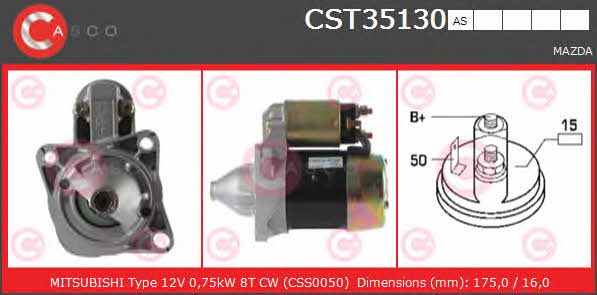 Casco CST35130AS Starter CST35130AS