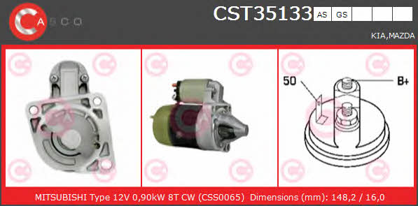 Casco CST35133GS Starter CST35133GS