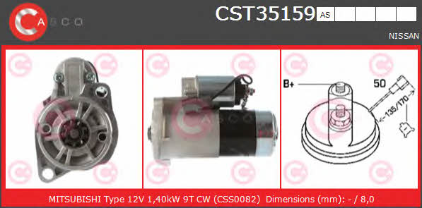 Casco CST35159AS Starter CST35159AS