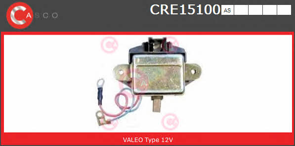 Casco CRE15100AS Alternator Regulator CRE15100AS