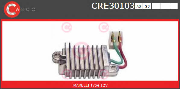 Casco CRE30103AS Alternator Regulator CRE30103AS