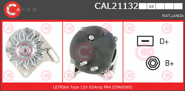 Casco CAL21132GS Alternator CAL21132GS