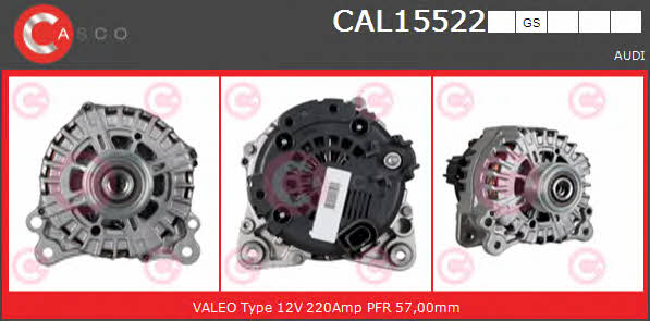 Casco CAL15522GS Alternator CAL15522GS