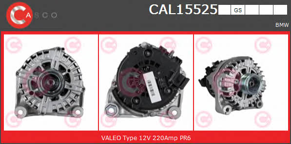 Casco CAL15525GS Alternator CAL15525GS