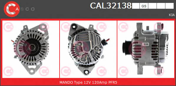 Casco CAL32138GS Alternator CAL32138GS