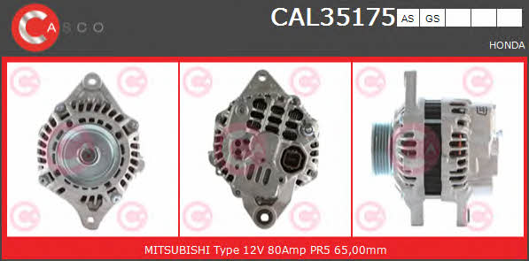 Casco CAL35175GS Alternator CAL35175GS