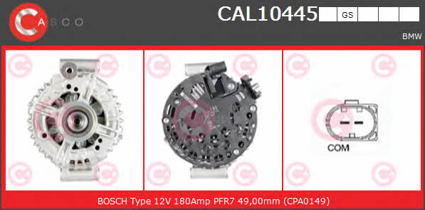Casco CAL10445GS Alternator CAL10445GS