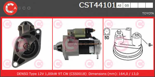 Casco CST44101AS Starter CST44101AS