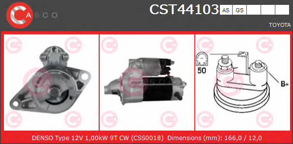Casco CST44103GS Starter CST44103GS
