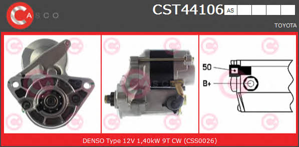 Casco CST44106AS Starter CST44106AS