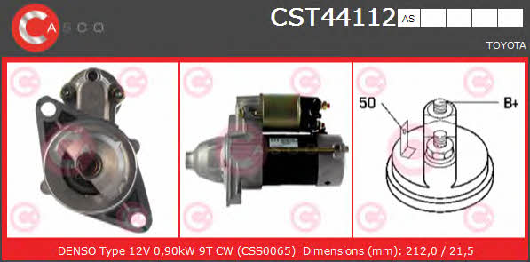 Casco CST44112AS Starter CST44112AS