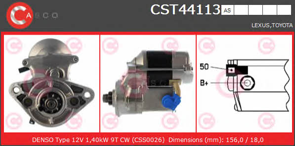 Casco CST44113AS Starter CST44113AS