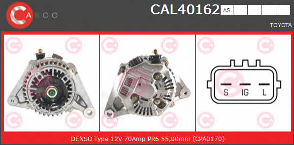 CAL40162AS Casco Alternator
