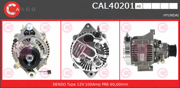 Casco CAL40201AS Alternator CAL40201AS