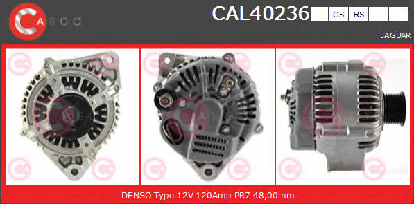Casco CAL40236RS Alternator CAL40236RS