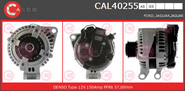 Casco CAL40255GS Alternator CAL40255GS