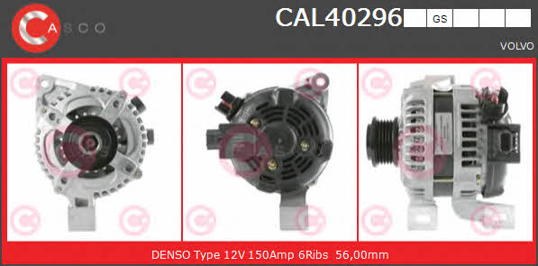 Casco CAL40296GS Alternator CAL40296GS