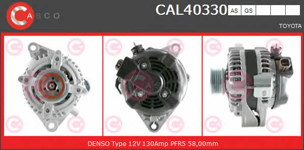 Casco CAL40330AS Alternator CAL40330AS