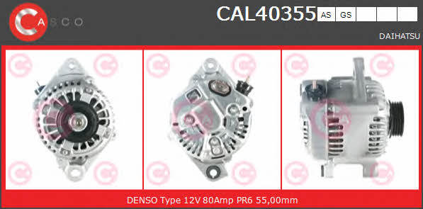 Casco CAL40355GS Alternator CAL40355GS
