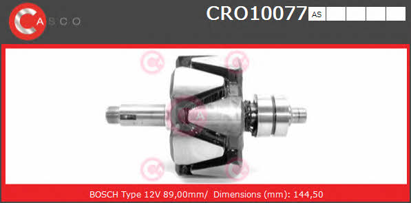 Casco CRO10077AS Rotor generator CRO10077AS