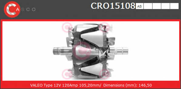 Casco CRO15108AS Rotor generator CRO15108AS