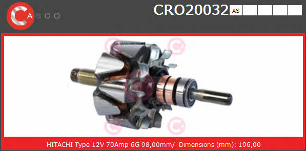 Casco CRO20032AS Rotor generator CRO20032AS