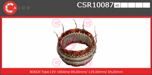 Casco CSR10087AS Alternator stator CSR10087AS