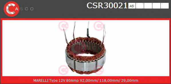 Casco CSR30021AS Alternator stator CSR30021AS