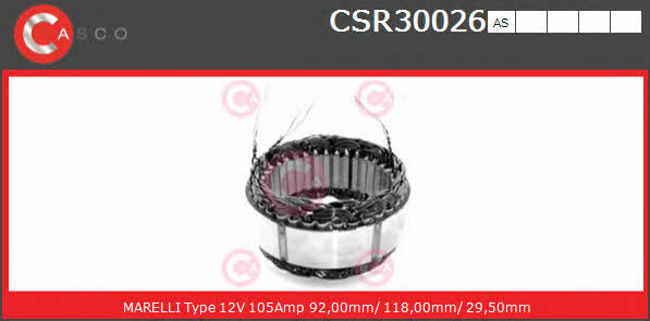 Casco CSR30026AS Alternator stator CSR30026AS