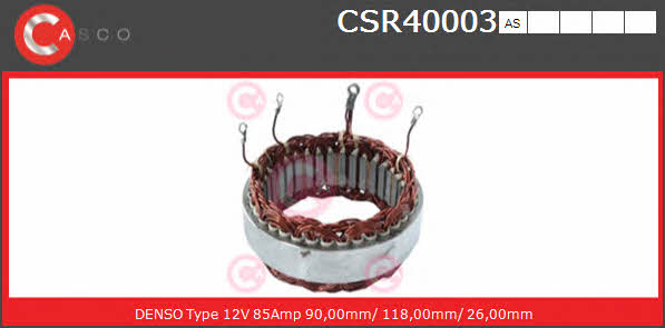 Casco CSR40003AS Alternator stator CSR40003AS