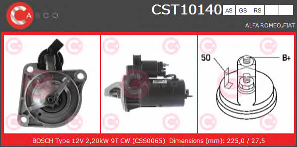 Casco CST10140RS Starter CST10140RS