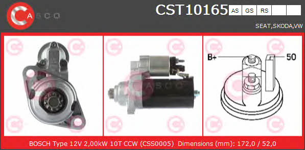 Casco CST10165RS Starter CST10165RS
