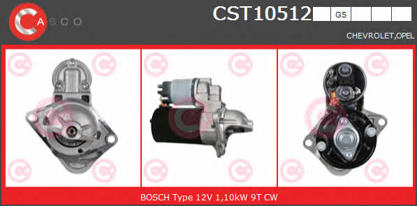 Casco CST10512GS Starter CST10512GS