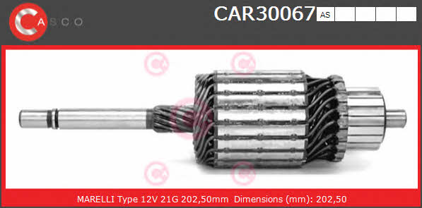 CAR30067AS Casco Armature, starter